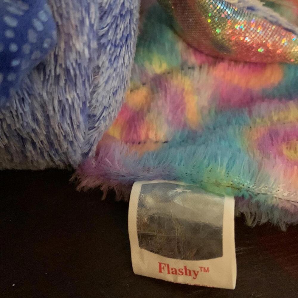 đFlashy the Peacock TY beanie baby DOB 12/30/2000 - Picture 15 of 15